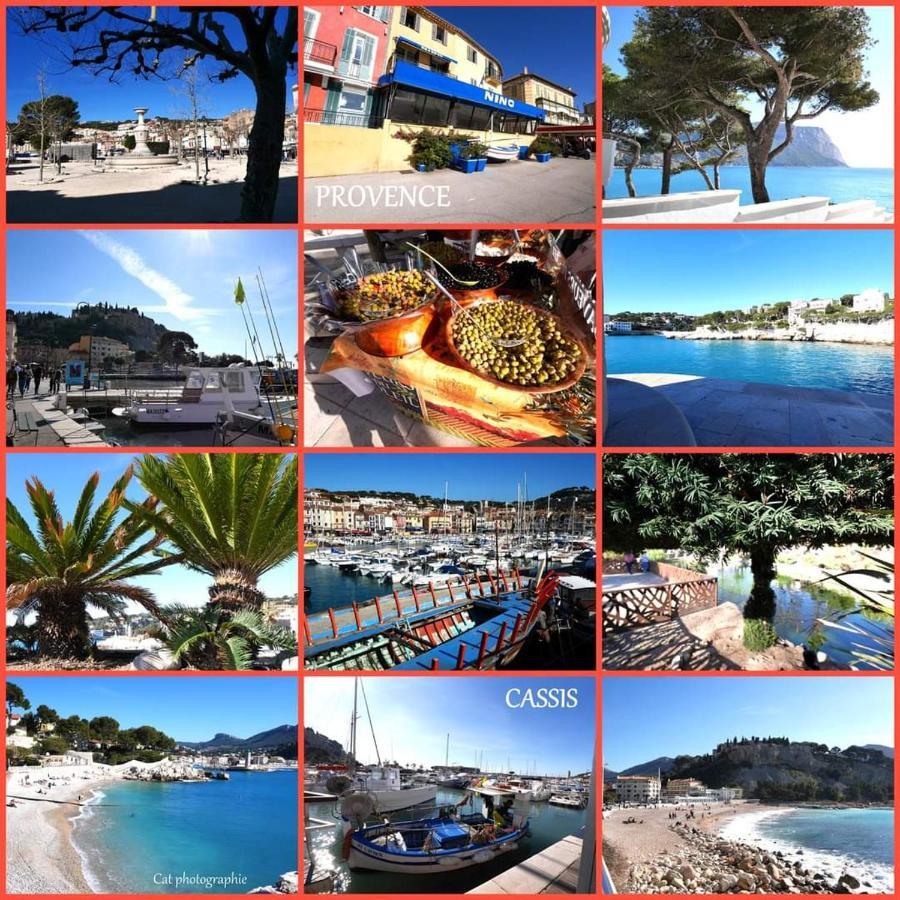 Mon Petit Paradis, Cassis Centre Apt 90 M2, 200 M Mer, Terr Plein Sud, Clim Park Prive Εξωτερικό φωτογραφία