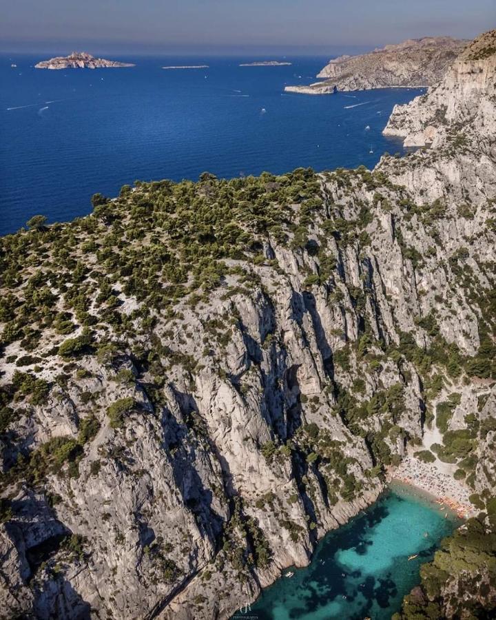 Mon Petit Paradis, Cassis Centre Apt 90 M2, 200 M Mer, Terr Plein Sud, Clim Park Prive Εξωτερικό φωτογραφία